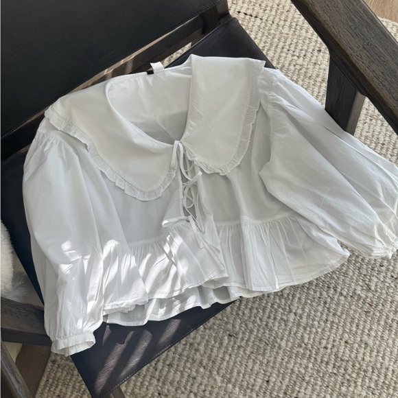 HM Peter Pan collar top - Picture 2 of 4